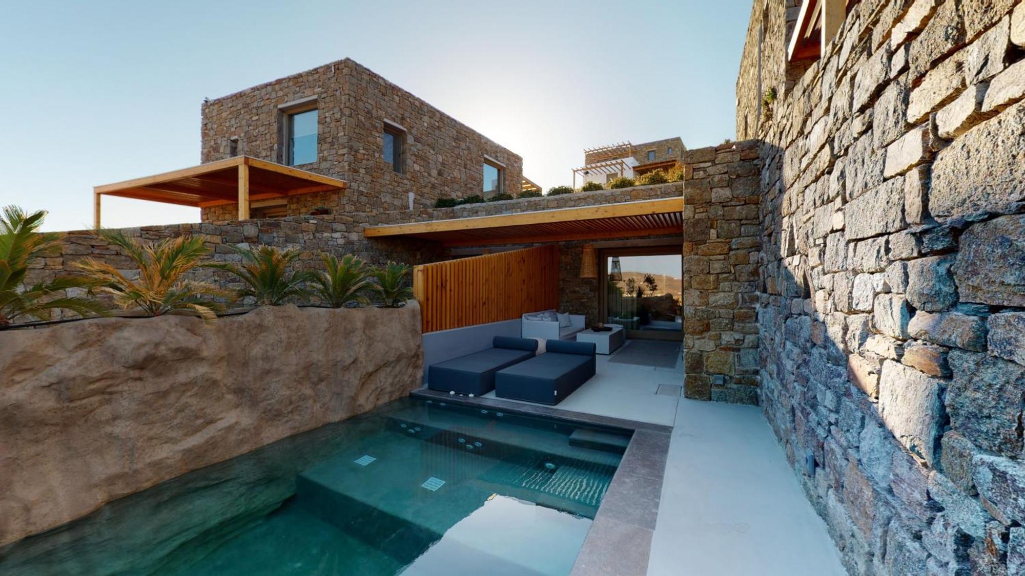 Nasta Suites & Villas Intentional Living Mykonos Panormos  ภายนอก รูปภาพ