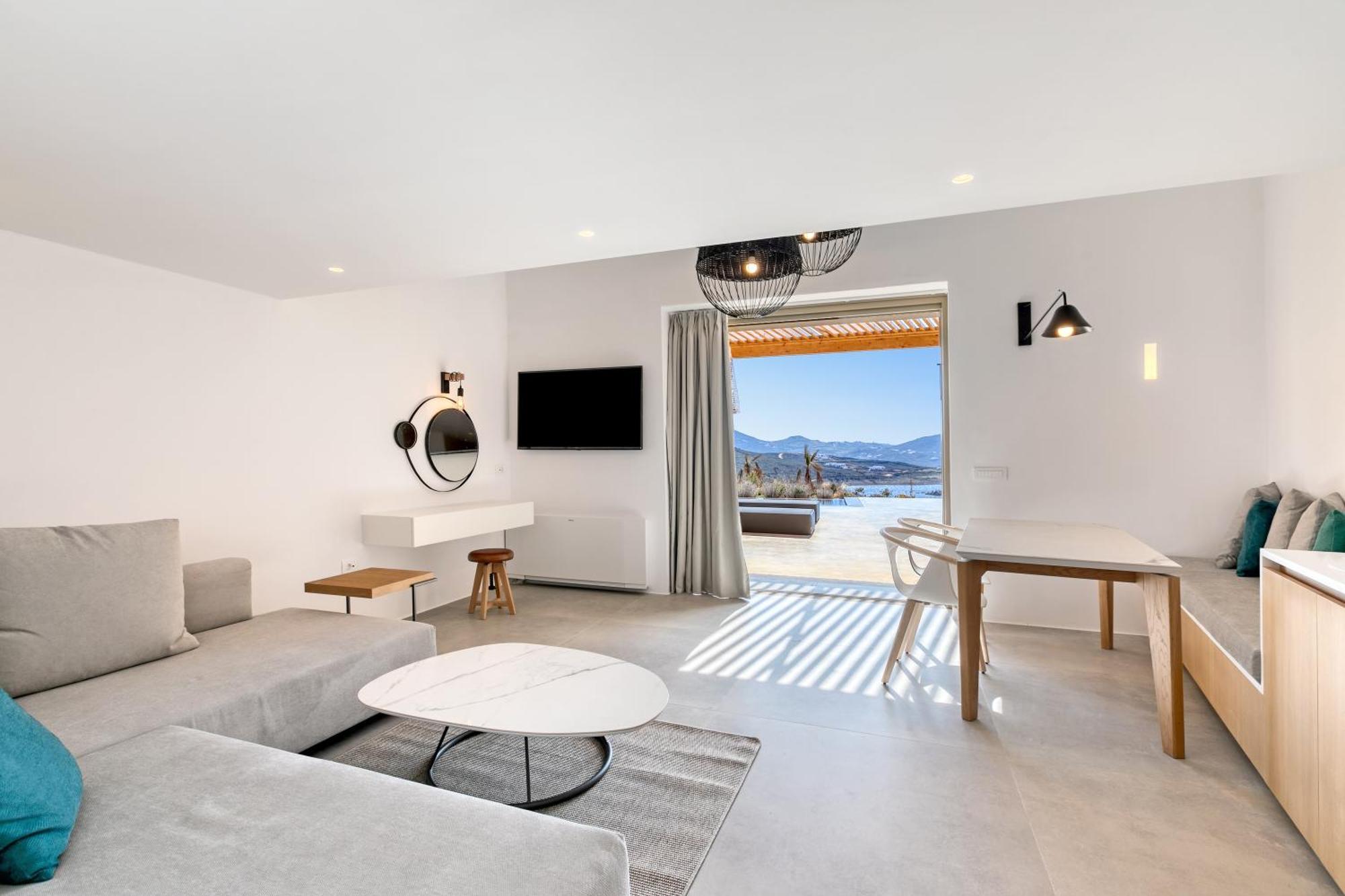 Nasta Suites & Villas Intentional Living Mykonos Panormos  ภายนอก รูปภาพ