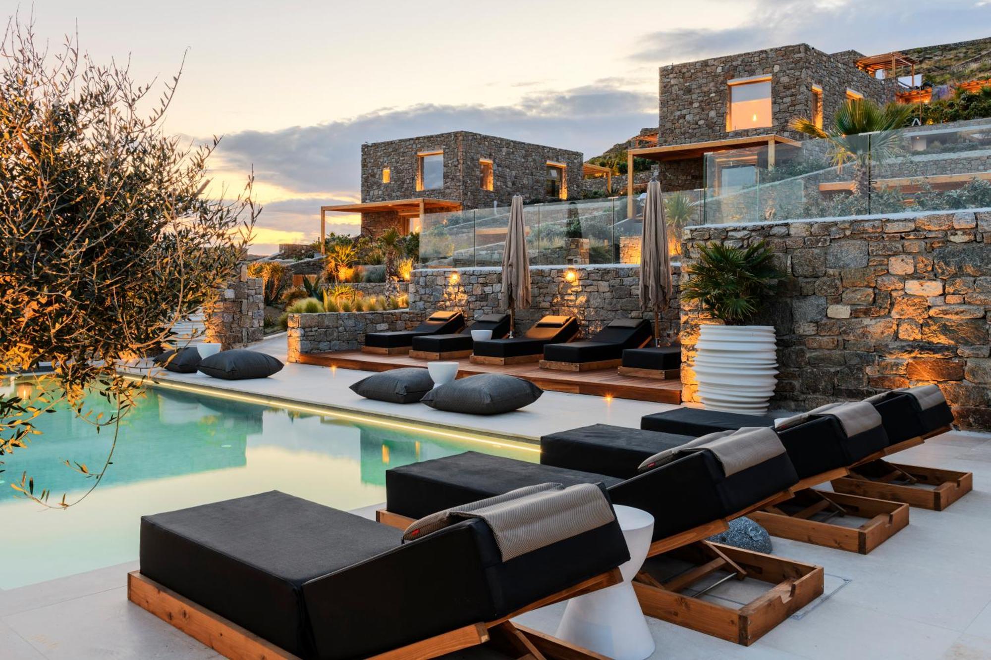 Nasta Suites & Villas Intentional Living Mykonos Panormos  ภายนอก รูปภาพ