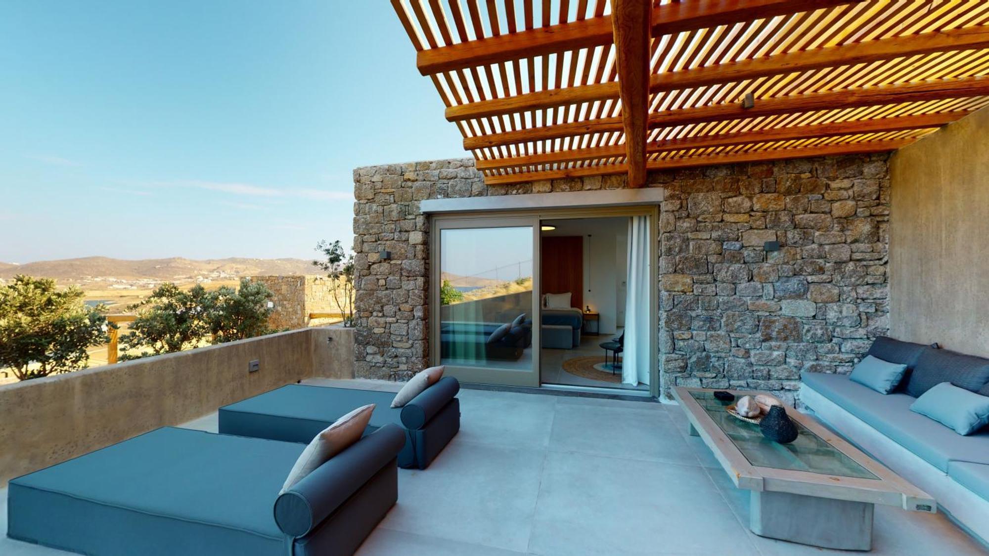 Nasta Suites & Villas Intentional Living Mykonos Panormos  ภายนอก รูปภาพ