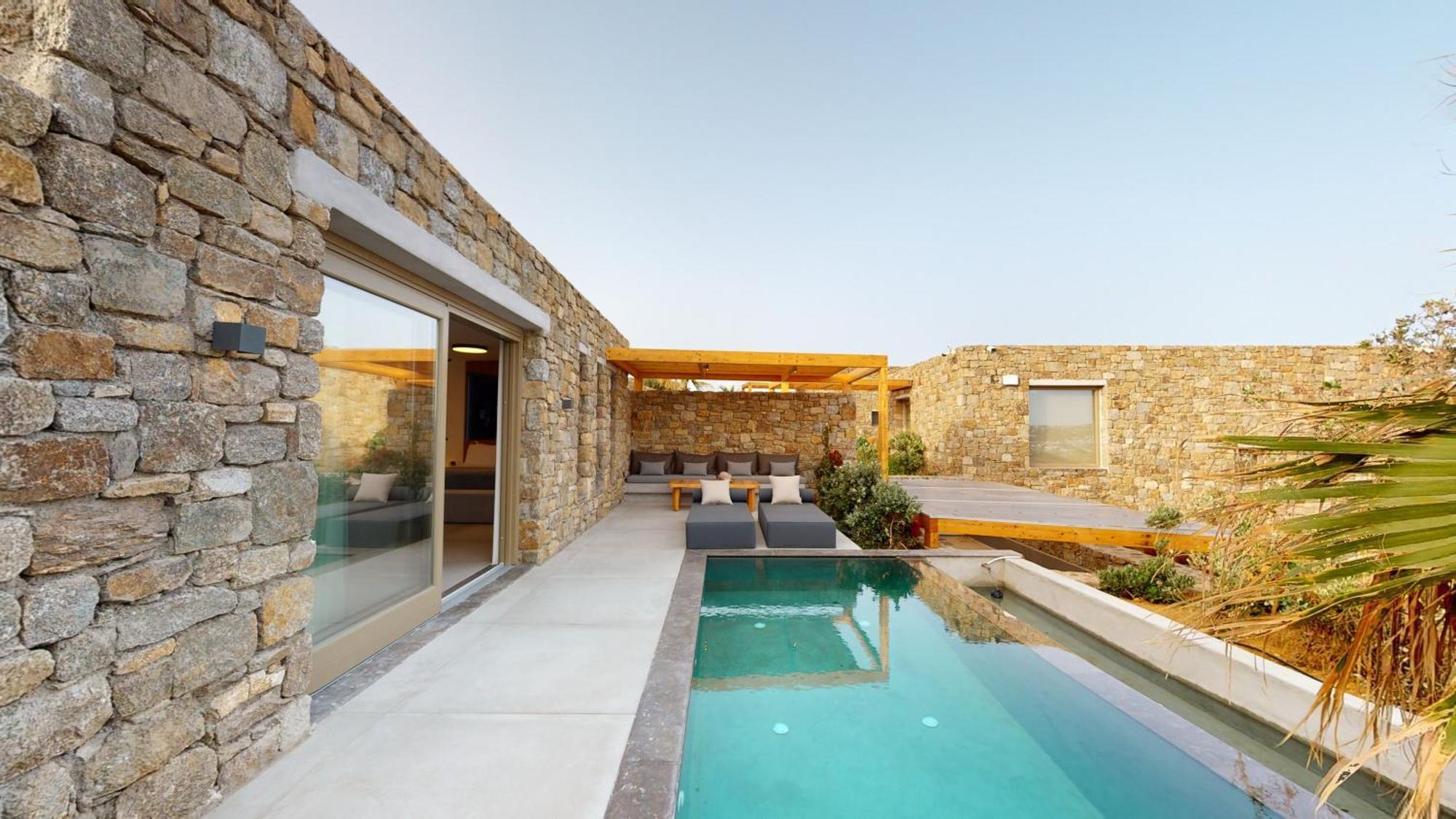 Nasta Suites & Villas Intentional Living Mykonos Panormos  ภายนอก รูปภาพ
