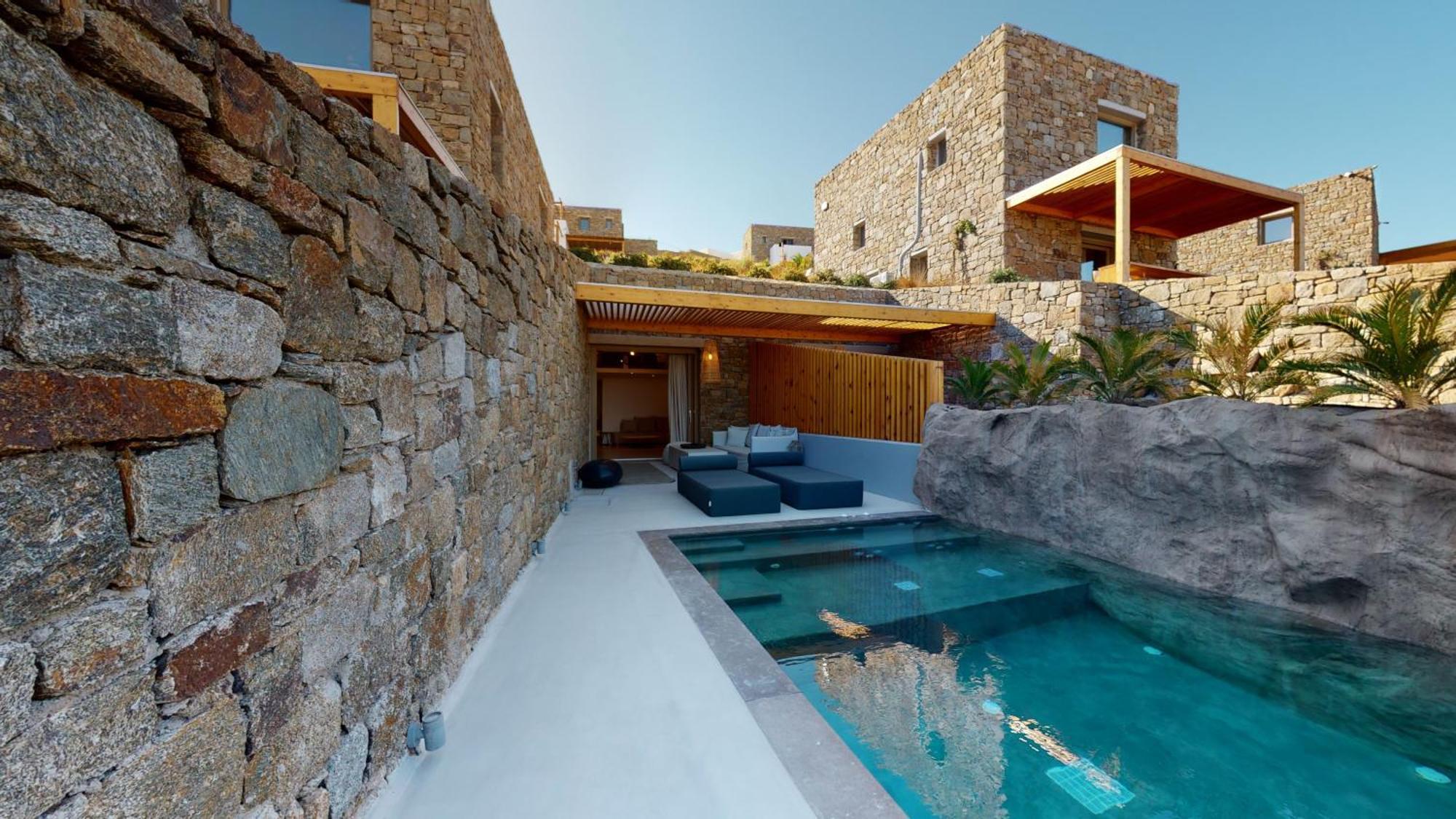 Nasta Suites & Villas Intentional Living Mykonos Panormos  ห้อง รูปภาพ