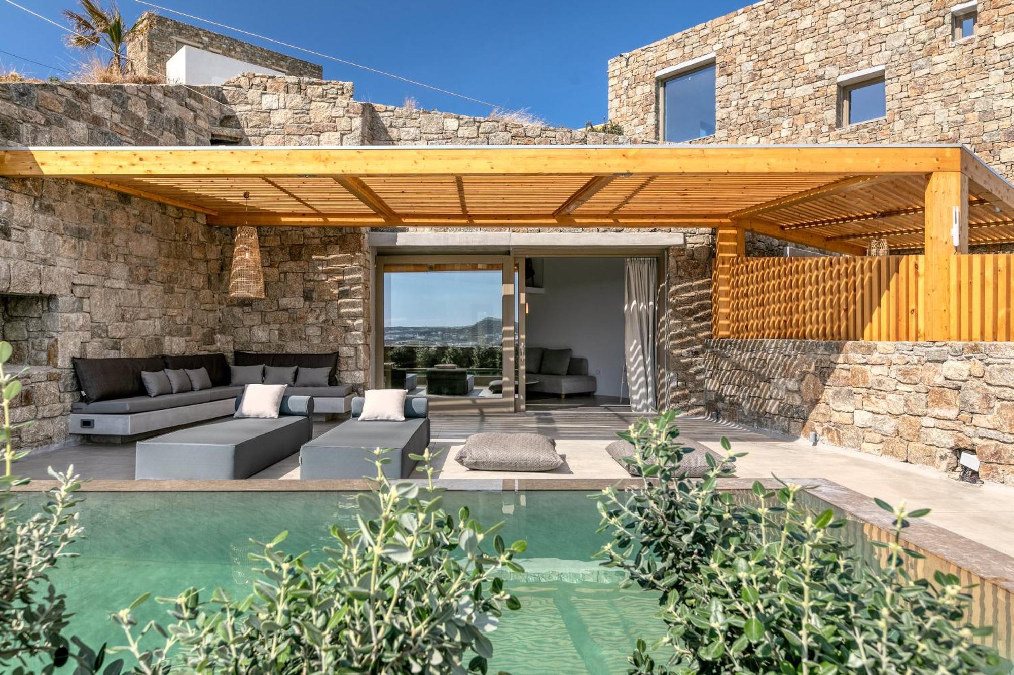 Nasta Suites & Villas Intentional Living Mykonos Panormos  ภายนอก รูปภาพ